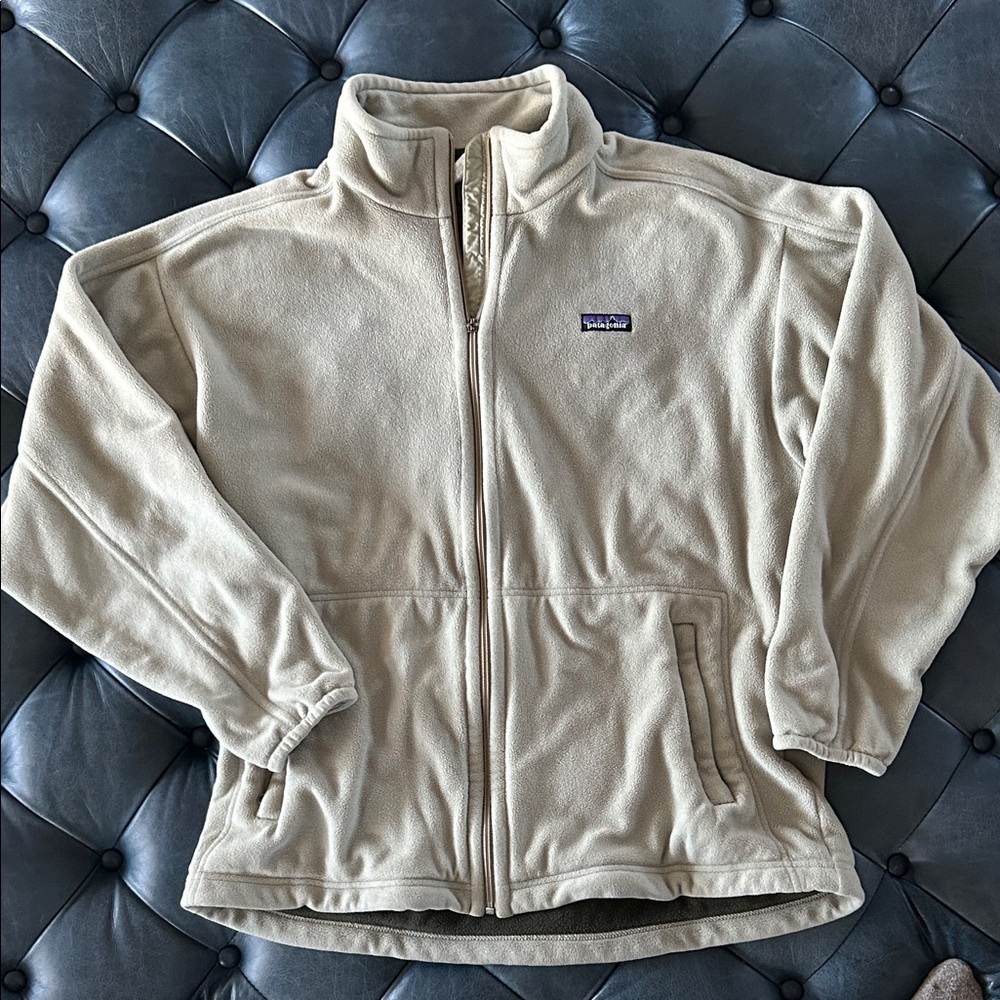 Patagonia Mensb Synchilla Grey Fleece Jacket XL.